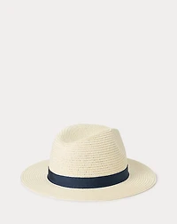 Packable Straw Fedora