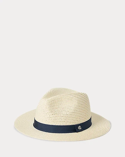 Packable Straw Fedora