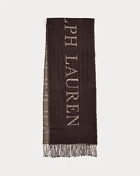 Reversible Logo Jacquard Scarf