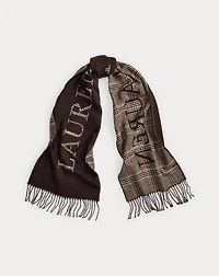 Reversible Logo Jacquard Scarf