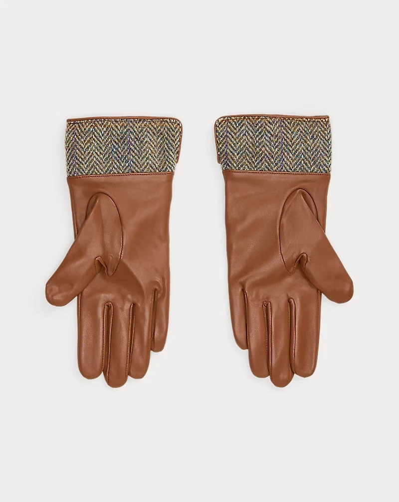 Wool Tweed & Sheepskin Gloves