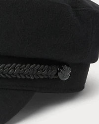 Wool-Blend Fisherman Cap