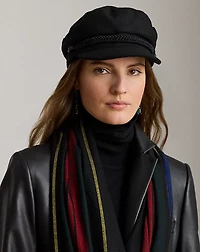 Wool-Blend Fisherman Cap