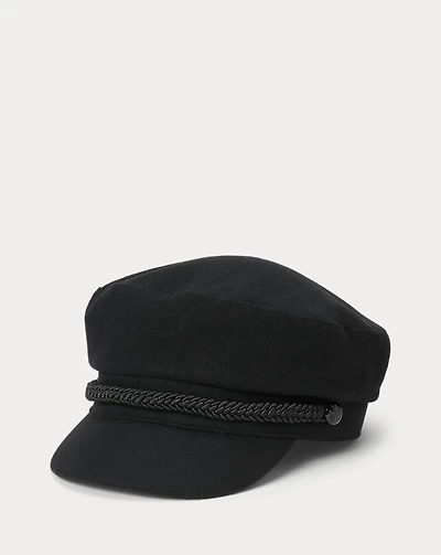 Wool-Blend Fisherman Cap