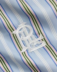 Striped Silk Scarf