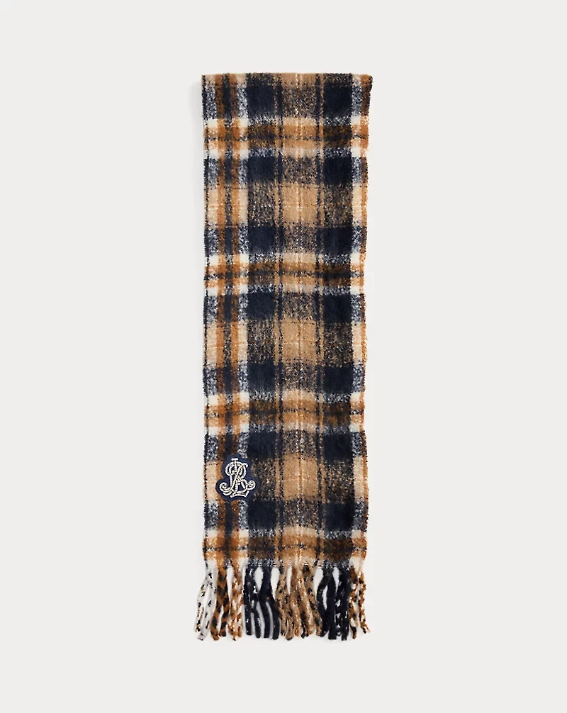 Plaid Bullion Scarf