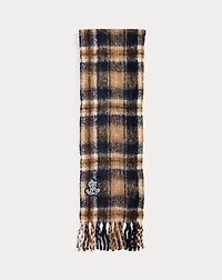 Plaid Bullion Scarf