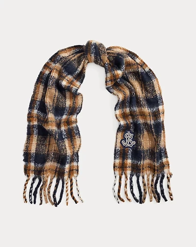 Plaid Bullion Scarf