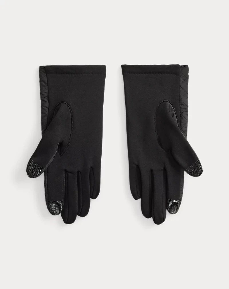 Diamond-Quilted Tech Gloves
