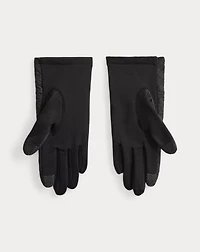 Diamond-Quilted Tech Gloves