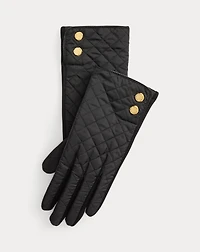Diamond-Quilted Tech Gloves