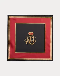 Logo Silk Square Scarf
