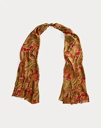 Paisley Silk Scarf