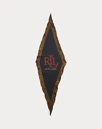 Plaid Logo Silk Diamond Scarf