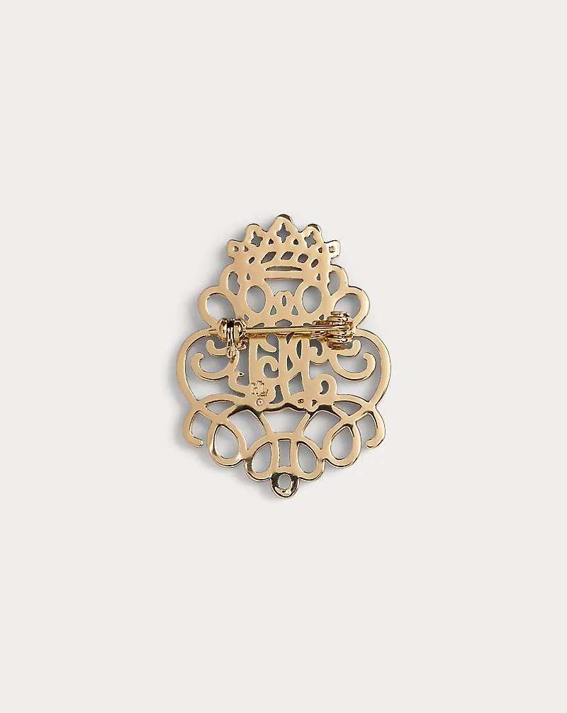 Gold-Plated Logo Pin