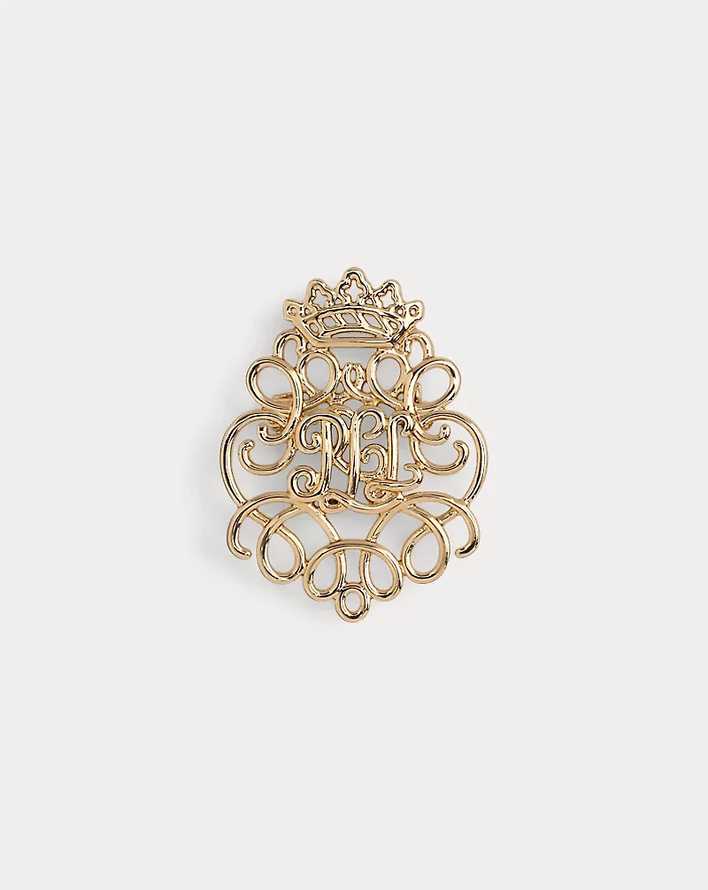 Gold-Plated Logo Pin