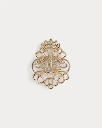 Gold-Plated Logo Pin