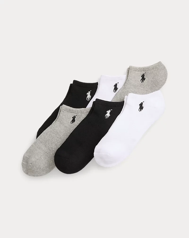 Cushioned Mesh Ankle Sock 6-Pack