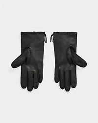 Stitched Suede Gloves