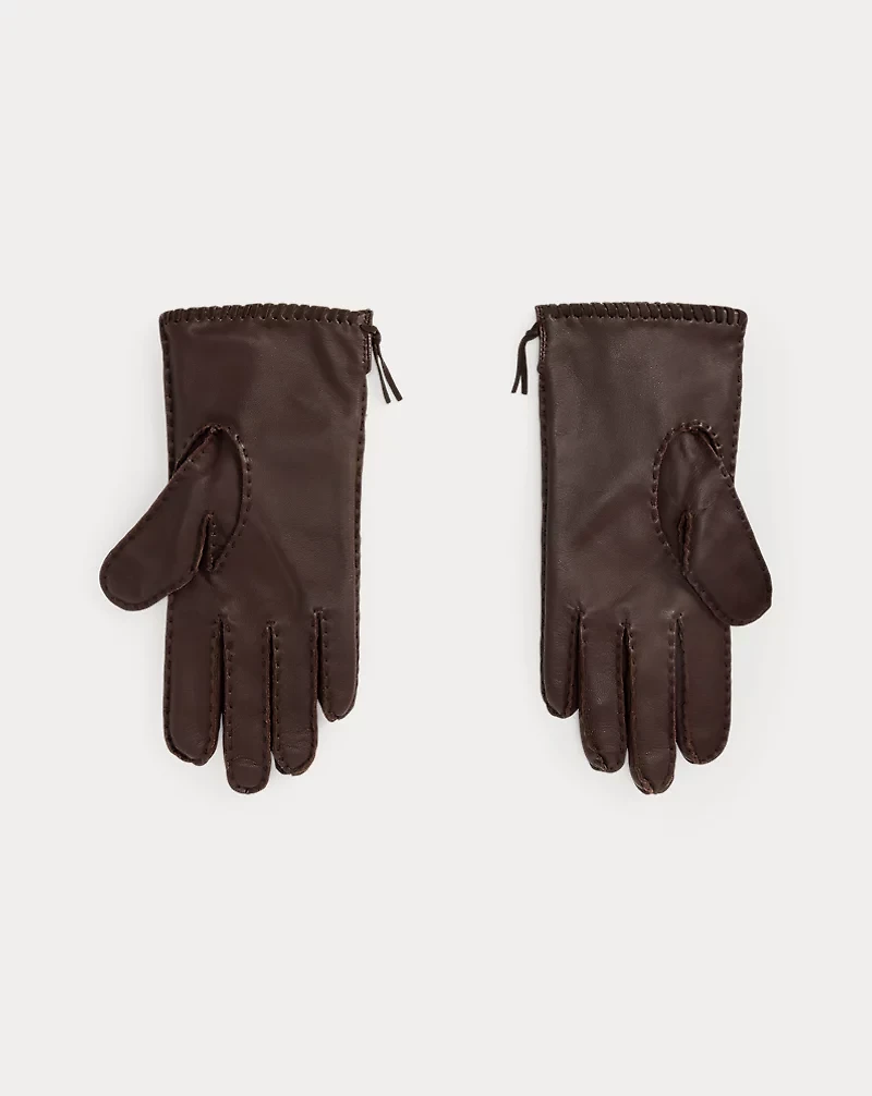 Stitched Suede Gloves