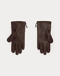 Stitched Suede Gloves