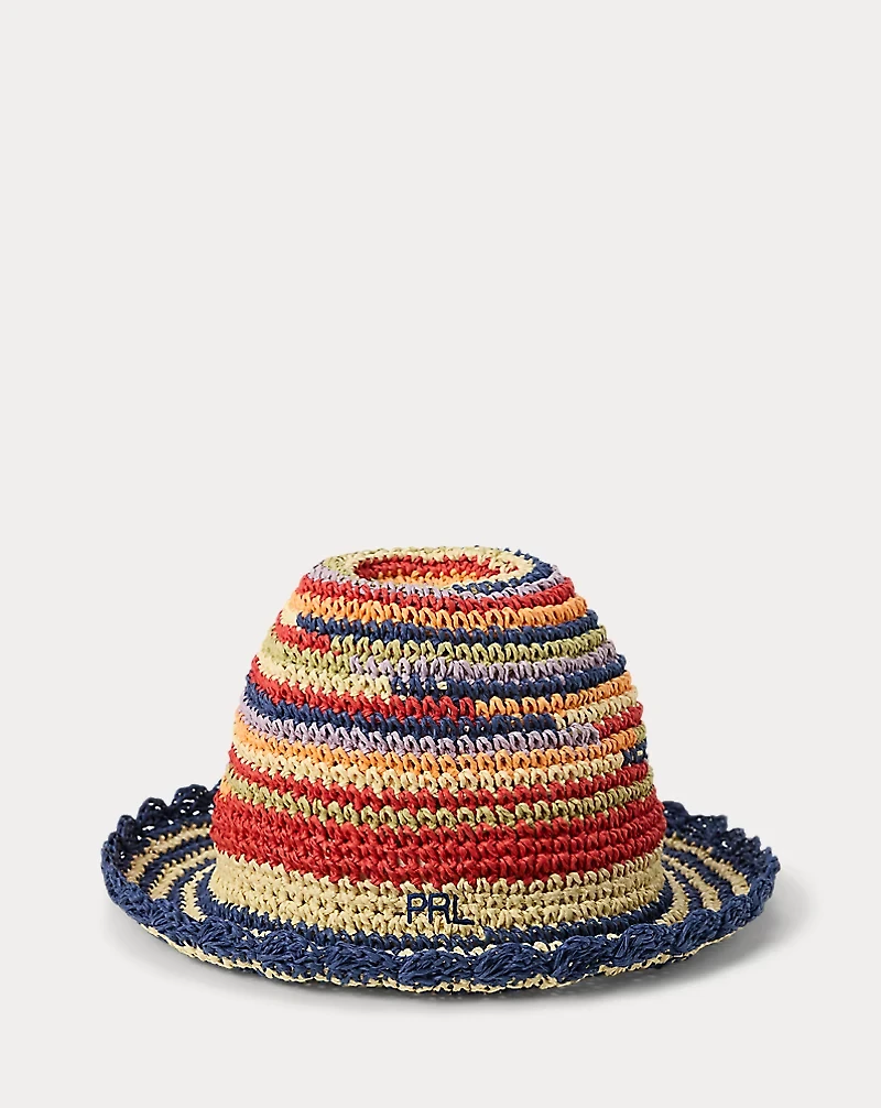Striped Crocheted Hat