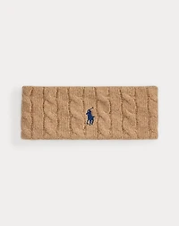 Cable-Knit Wool-Cashmere Headband