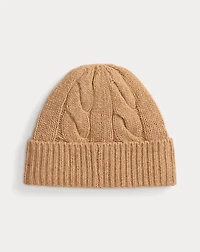 Polo Bear Cable Wool-Blend Beanie