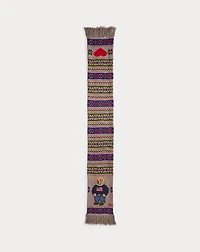 Polo Bear Wool-Blend Scarf
