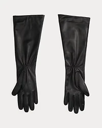 Long Leather Gloves
