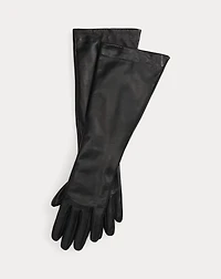 Long Leather Gloves