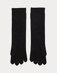 Jeweled Wool-Cashmere Gloves