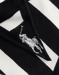 Striped Wool Diamond Scarf