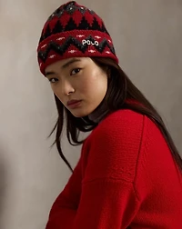 Fair Isle Wool Beanie