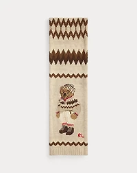 Polo Bear Wool-Blend Scarf