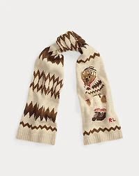 Polo Bear Wool-Blend Scarf