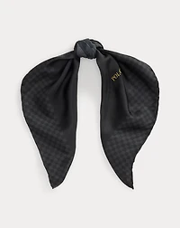 Polo Bear Silk Square Scarf