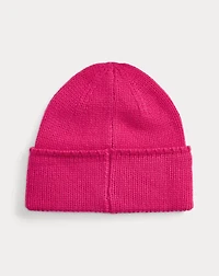 Pink Pony Wool Beanie