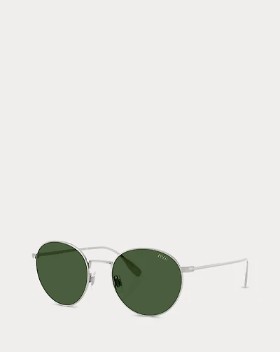 Heritage Rowing-Stripe Round Sunglasses