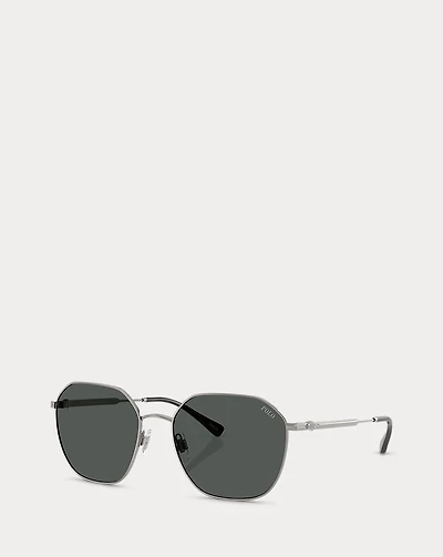 Heritage Pen-Hinge Metal Sunglasses