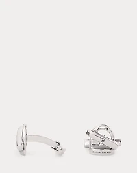 Sterling Silver Polo Mallet Cuff Links