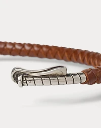 Braided Sterling Silver Polo Mallet Cuff
