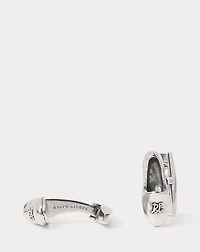 Sterling Silver Slipper Cuff Links