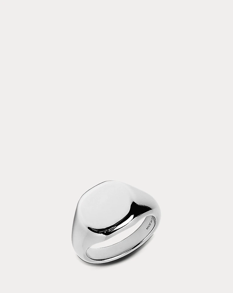 Sterling Silver Square Signet Ring