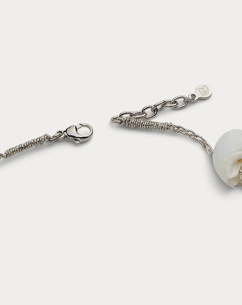 Multishell Long Necklace