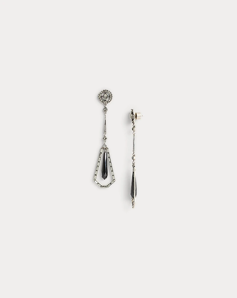 Art Deco Crystal Drop Earrings