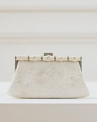 2012 Embroidered Cotton Evening Bag