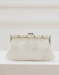 2012 Embroidered Cotton Evening Bag