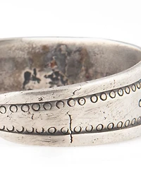 1930s Turquoise & Silver Cuff Bracelet