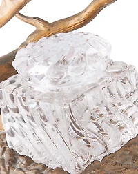 1880s–’90s Brass Elk-Head Inkwell